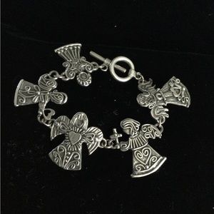 Marcie Pewter Bracelet